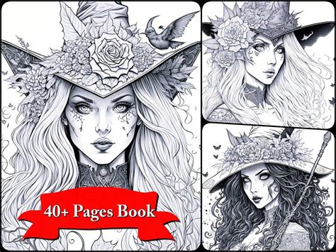 Witchcdaft coloring book